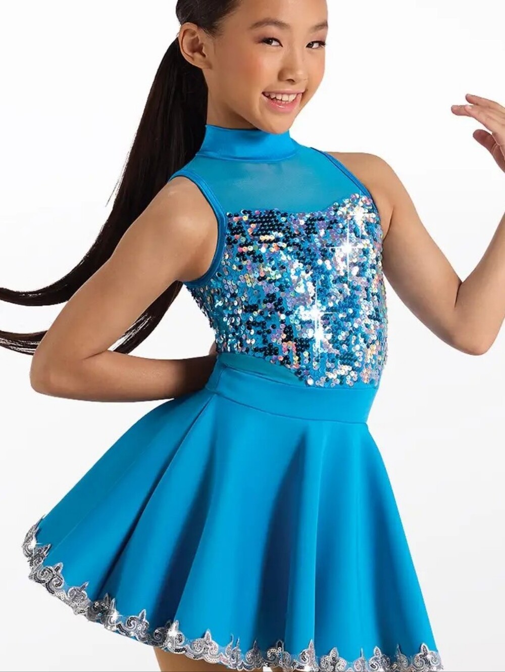 Girls Night Out 15453 Weissman Showtime Blue Costume Size IC